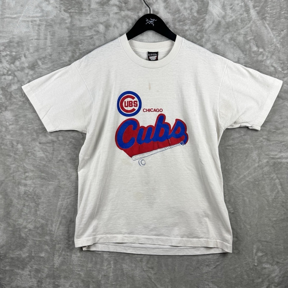 Vintage Screen Stars Chicago Cubs Baseballโ MLB Mens XL 90s USA Single Stitch